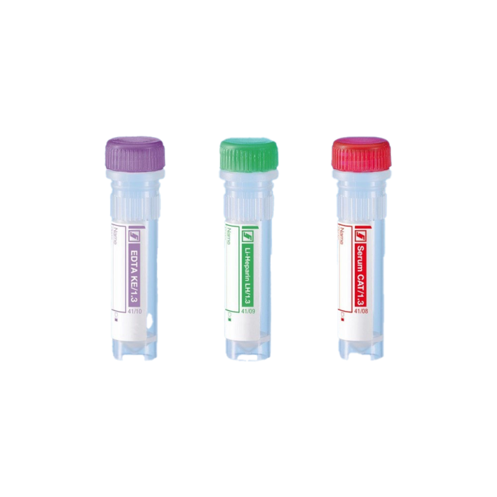 Micro Blood Collection Tubes, variety of additives