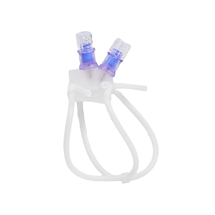 Quick Connect Double Harness with two Luer Valves