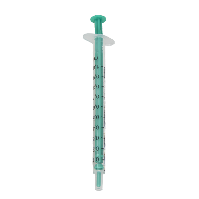Zero dead volume syringes without needle